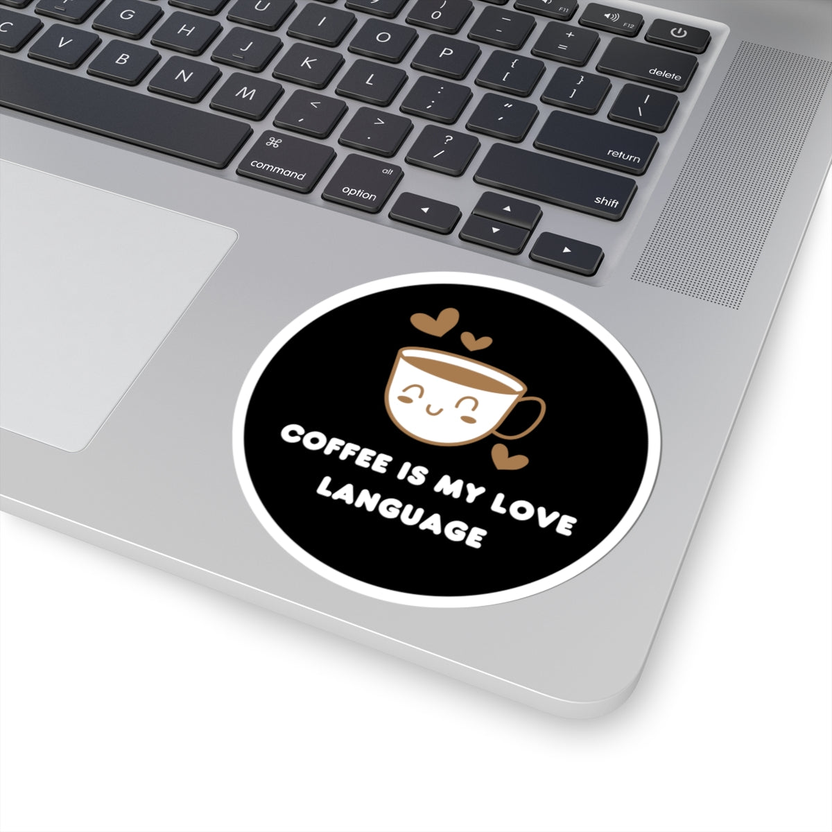 Coffee is my Love Language Kiss-Cut Stickers