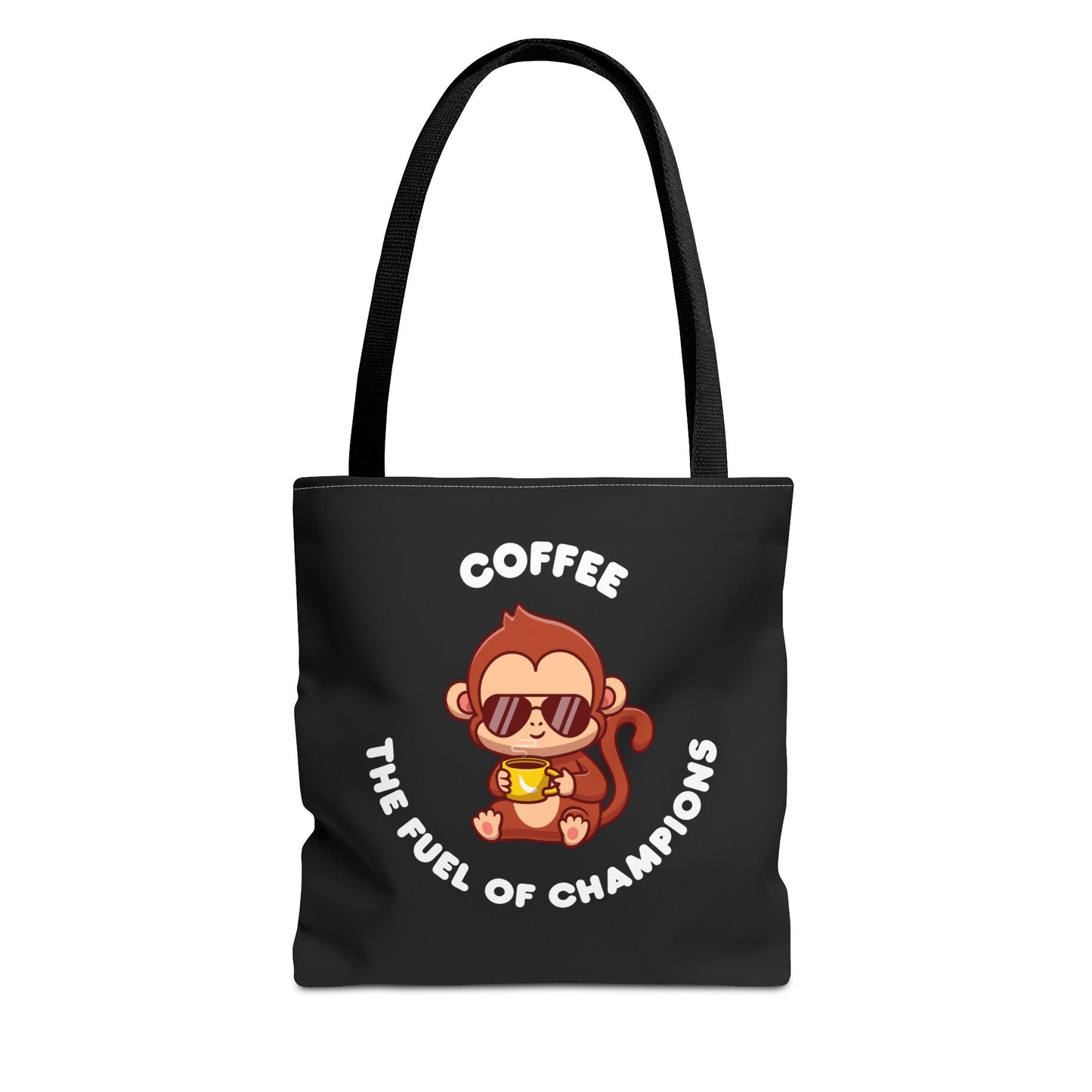 Coffee the Fuel of Champions Tote Bag (AOP)