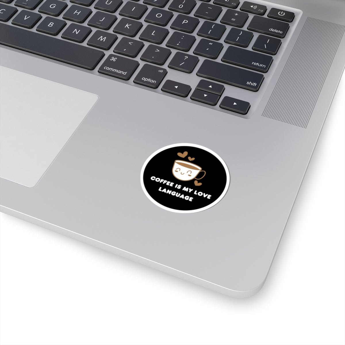 Coffee is my Love Language Kiss-Cut Stickers