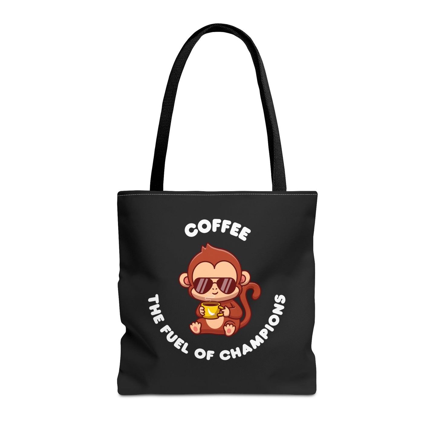 Coffee the Fuel of Champions Tote Bag (AOP)