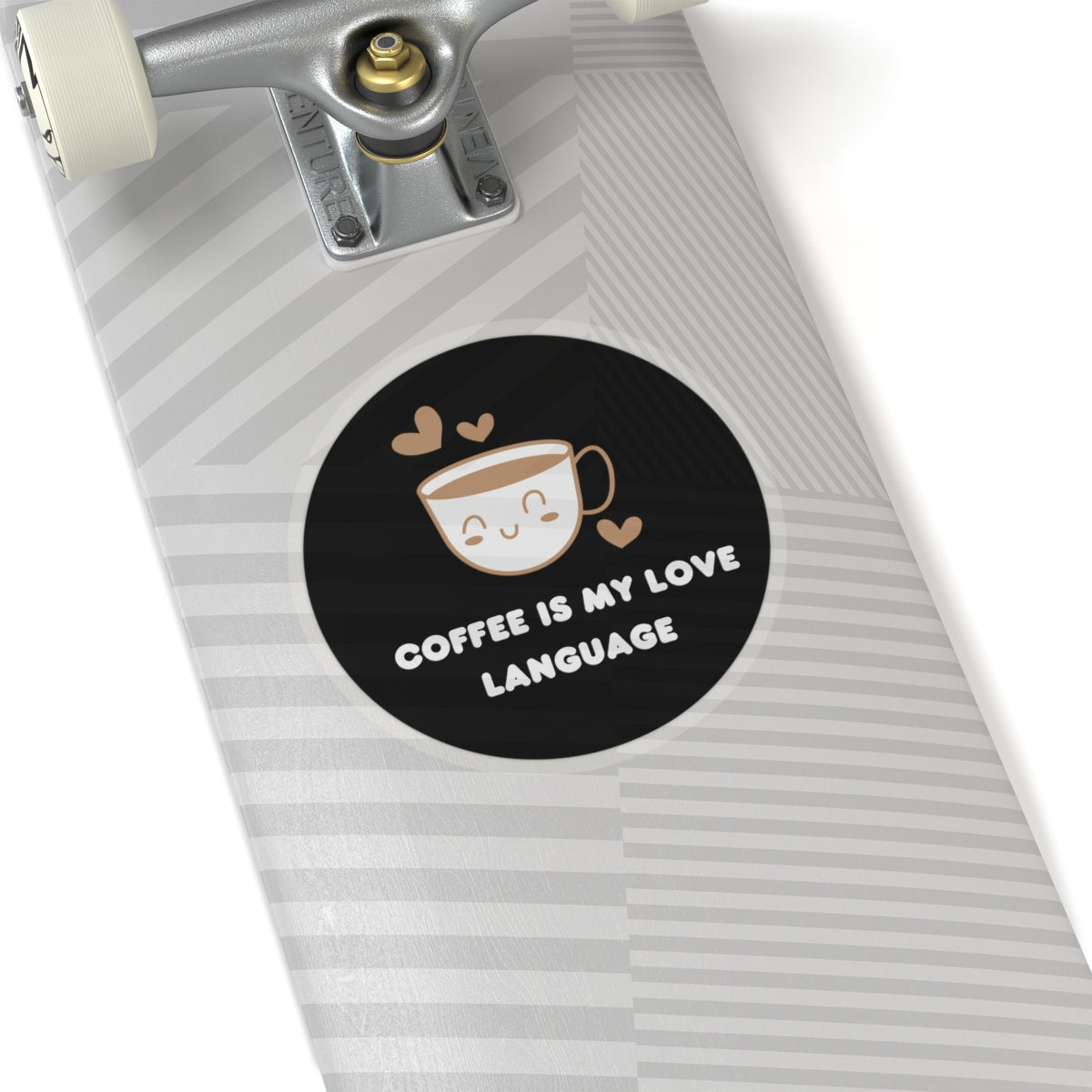 Coffee is my Love Language Kiss-Cut Stickers