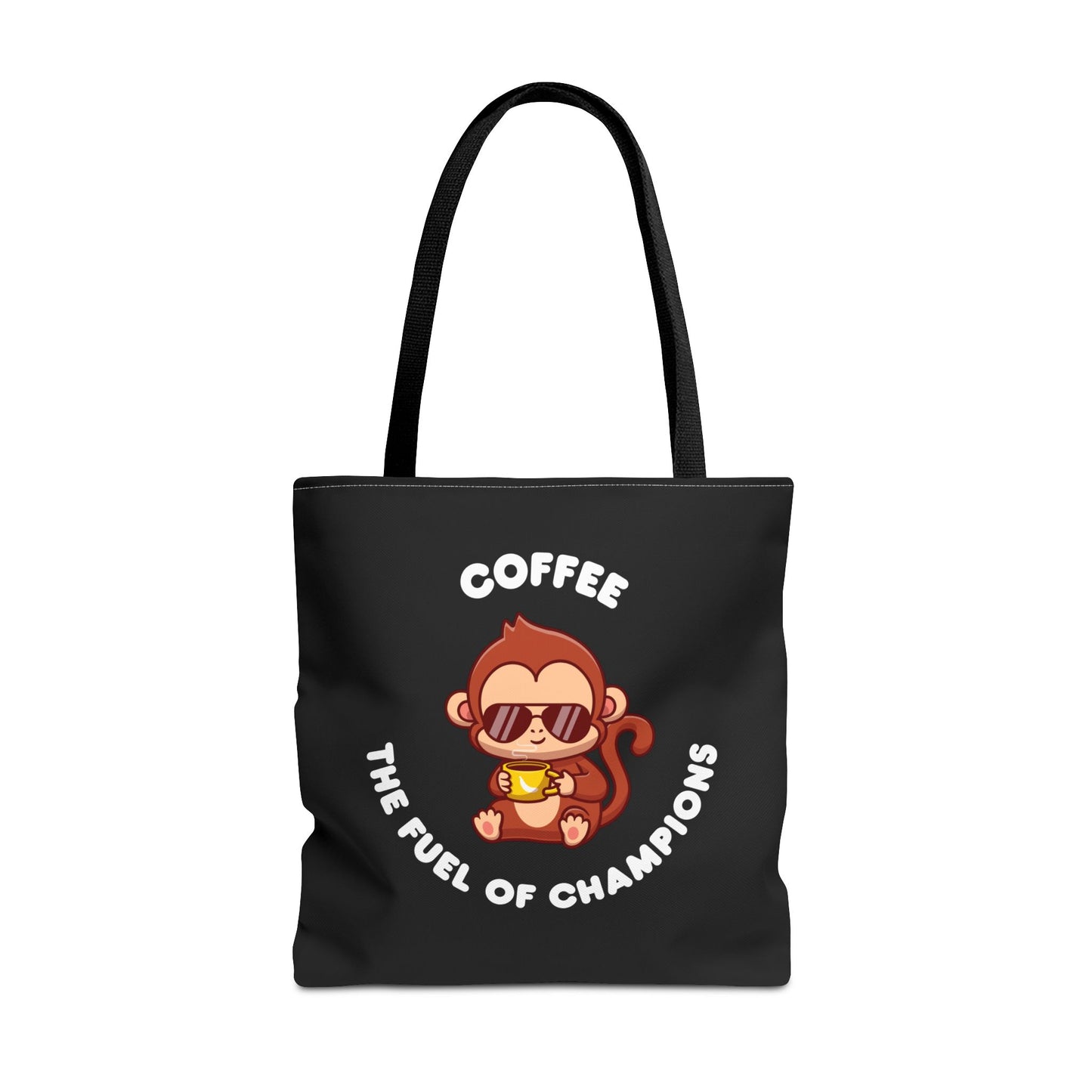 Coffee the Fuel of Champions Tote Bag (AOP)